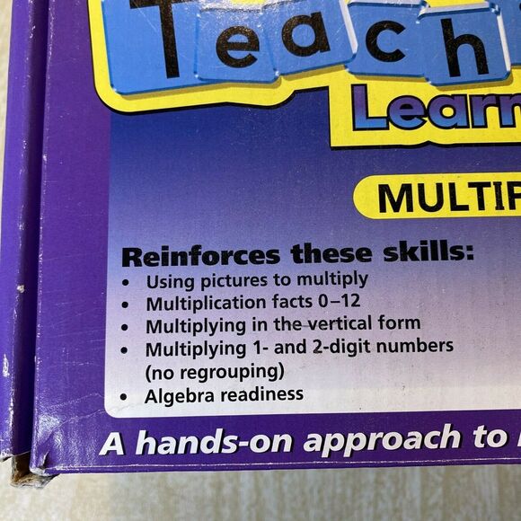 Teaching Tiles Math Learning System Educational Insights Multiplication Center - Picture 6 of 8